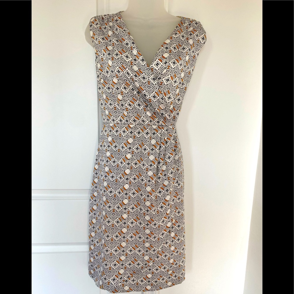 V neck Dress